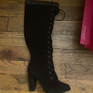 Knee high boot